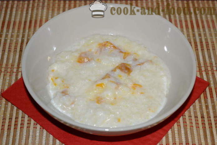 Delicioso arroz con leche con leche en multivarka - cómo preparar arroz con leche leche, un paso a paso de la receta fotos