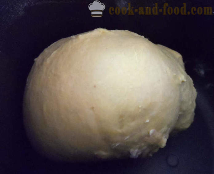 Carne girasol de pastelitos - cómo hacer un pastel de levadura, girasol, paso a paso las fotos de la receta
