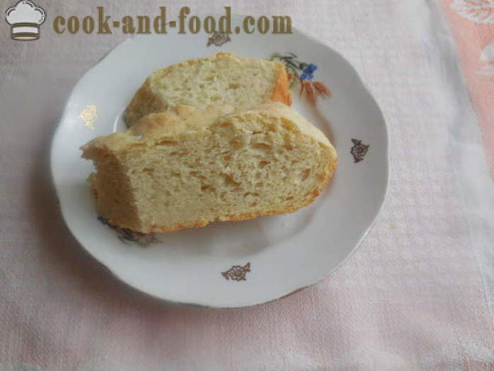 Pan casero con puré de patatas - Cómo cocinar pan de patata en casa, fotos paso a paso de la receta