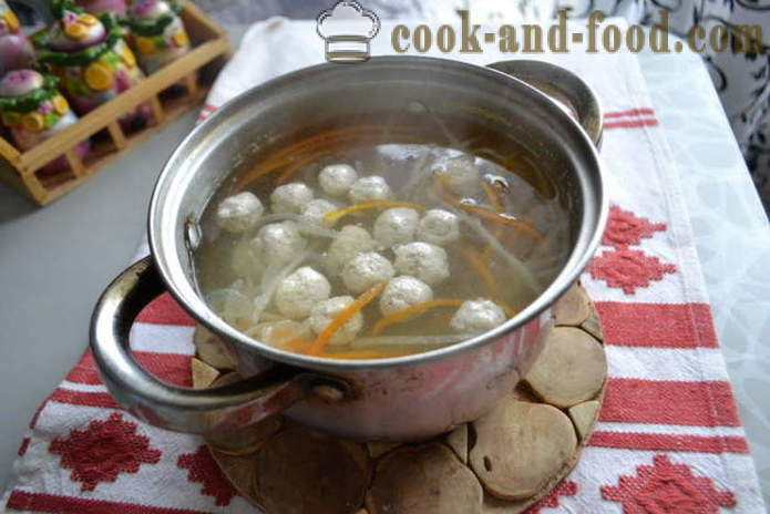 Sopa coreana con fideos y albóndigas - cómo cocinar receta de la sopa coreana con fotos poshagovіy