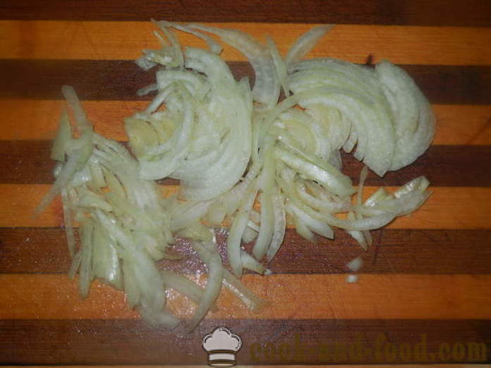 Vegetariana Arenque Vestida con nori - cómo cocinar el arenque bajo un abrigo de piel con algas nori, un paso a paso de la receta fotos