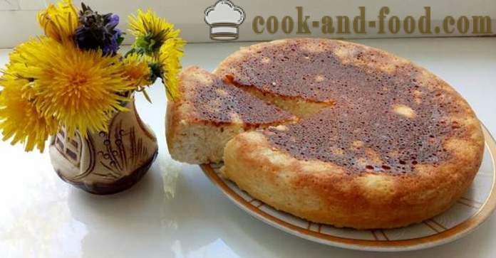 Cuajada de cazuela de queso fresco y huevos en multivarka - cómo hacer la cazuela de queso cottage en multivarka, paso a paso las fotos de la receta