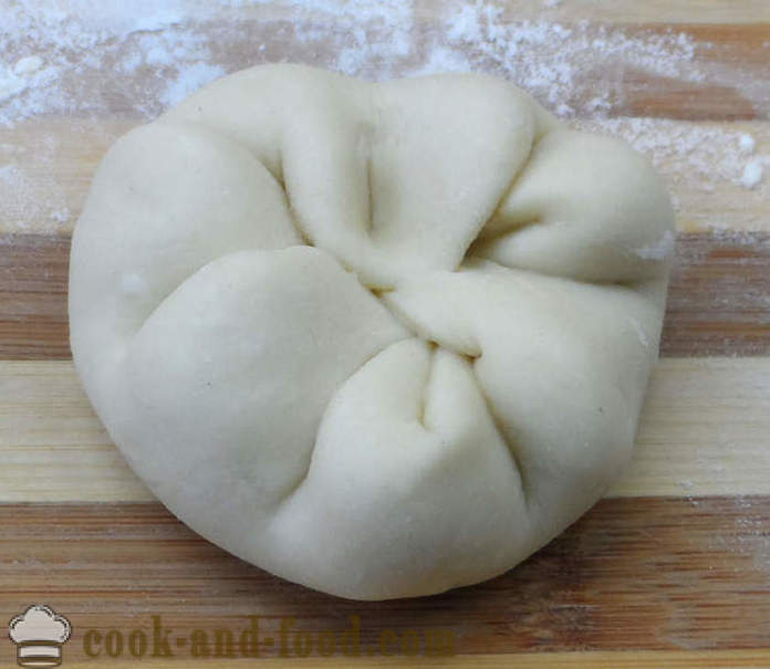 Empanadas con carne y queso en griego - Cómo hacer empanadas en casa, fotos paso a paso de la receta