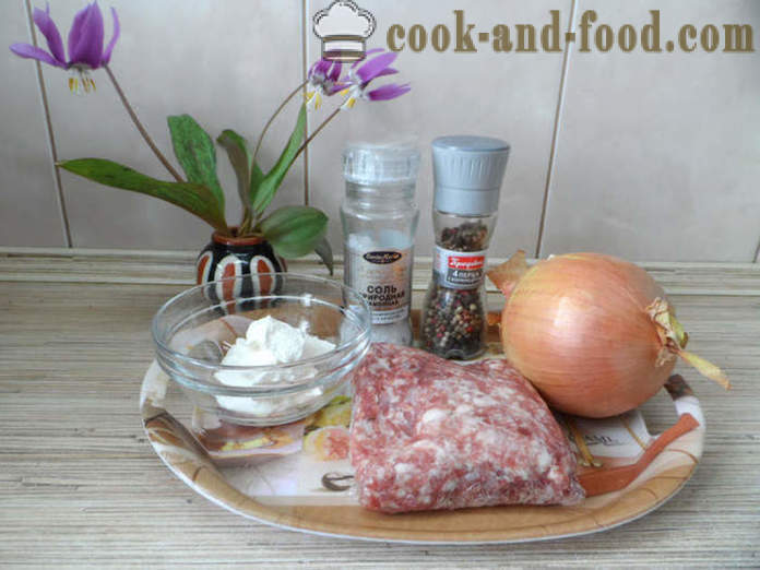 Empanadas con carne y queso en griego - Cómo hacer empanadas en casa, fotos paso a paso de la receta
