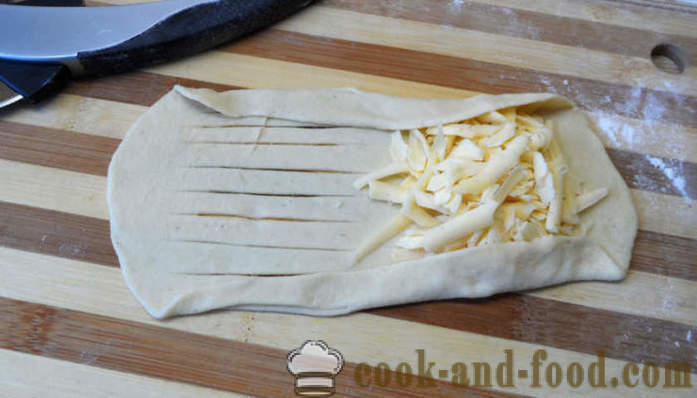 Panecillos de levadura con queso - cómo cocinar aperitivo original, fotos paso a paso de la receta