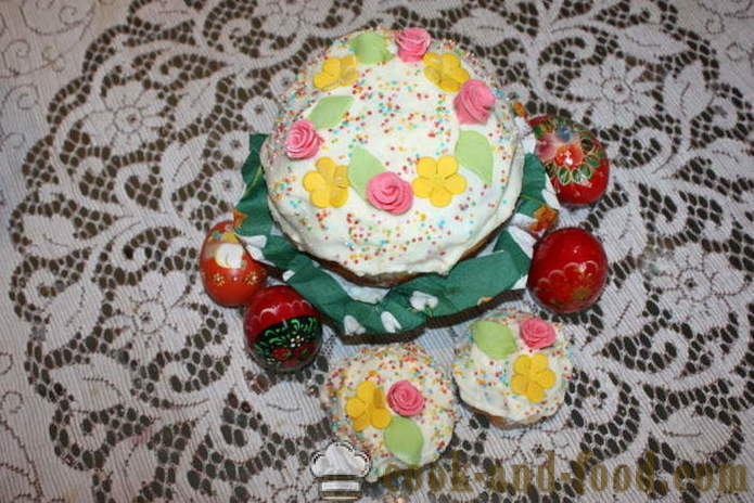 Dulce para Pascua pastel con gelatina de proteínas, a fin de no desmoronarse - cómo hacer un pastel para un hogar dulce, paso a paso las fotos de la receta