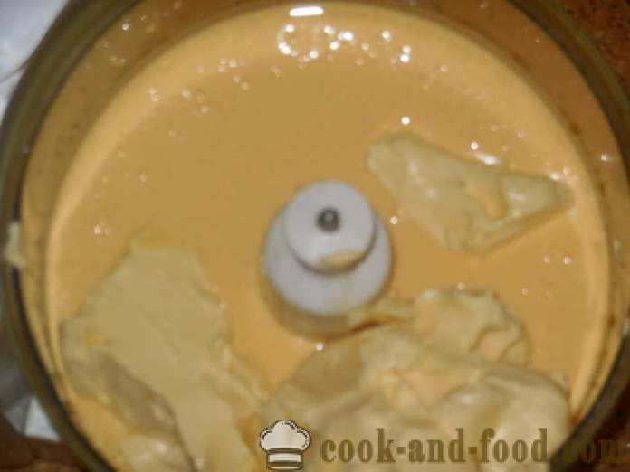 Torta Lazy del líquido sin amasar masa de levadura - cómo hornear un pastel de masa, un paso a paso fotos de la receta