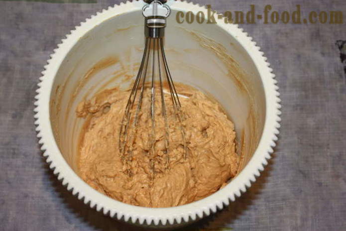 Galletas Nuts como un niño - cómo hacer galletas con frutos secos, leche condensada viejo paso a paso las fotos de la receta