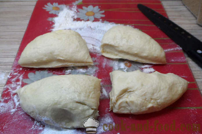 Panecillos dulces de crema agria con mermelada - cómo cocinar panecillos con crema agria en casa, fotos paso a paso de la receta