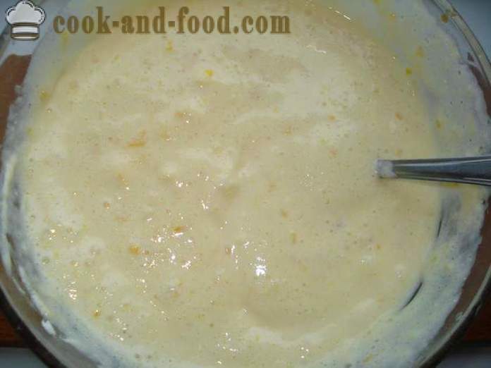 Pastel de queso simple magdalena en multivarka - cómo cocinar un pastel en multivarka, paso a paso las fotos de la receta