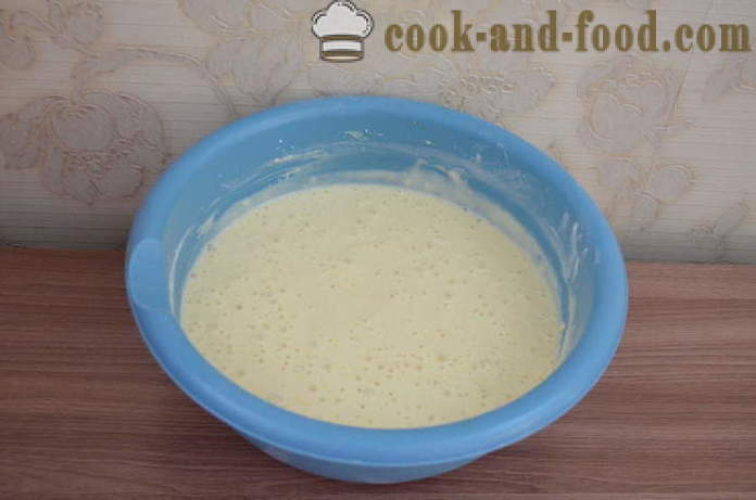 Cake rápida en kefir sin llenar - cómo preparar torta de aspic con kéfir en el horno, con un paso a paso fotos de la receta