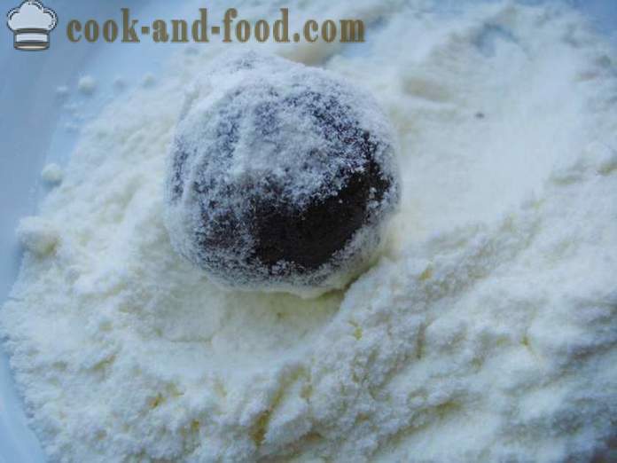 Trufa dulces caseros de leche en polvo - cómo hacer dulces de leche en polvo, un paso a paso de la receta fotos