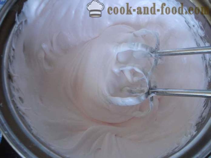 Delicioso pastel de merengue merengue o - la forma de cocinar el merengue en multivarka, paso a paso las fotos de la receta
