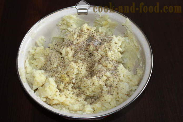 Gnocchi sin carne con salsa de tomate y cebolla - cómo cocinar un ñoquis de patata, un paso a paso de la receta fotos