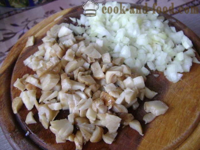 Albóndigas sin carne con patatas y setas - cómo cocinar albóndigas con patatas y setas, un paso a paso de la receta fotos