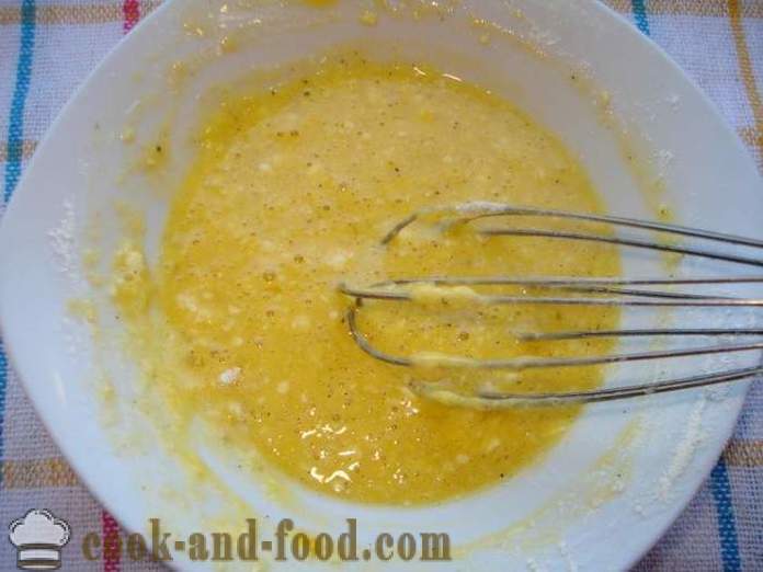 Huevo batido clásico para freír carnes o pescados - cómo cocinar la pasta en casa, paso a paso las fotos de la receta