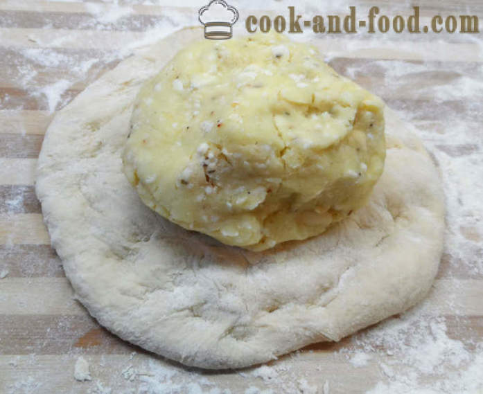 Pasteles deliciosos osetios con diferentes rellenos - Cómo cocinar pasteles de Osetia en casa, fotos paso a paso de la receta