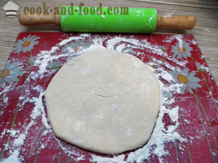 Khachapuri en el queso Imereti - cómo hacer tortillas con queso en una sartén, un paso a paso de la receta fotos