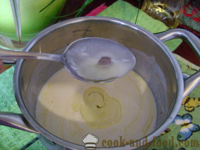 Las pruebas rápidas en el yogur sin levadura - cómo cocinar la masa de yogur para tartas, paso a paso las fotos de la receta