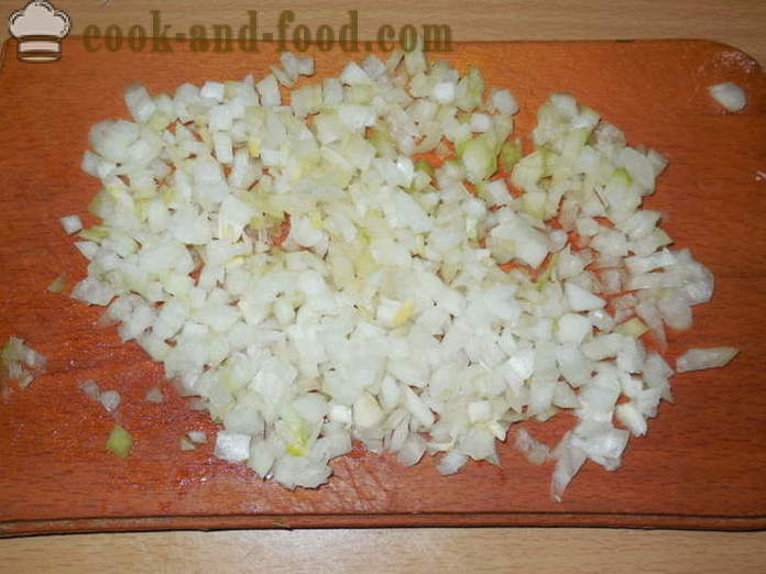 Picadillo casero con patatas - Cómo hacer carne picada en casa, fotos paso a paso de la receta