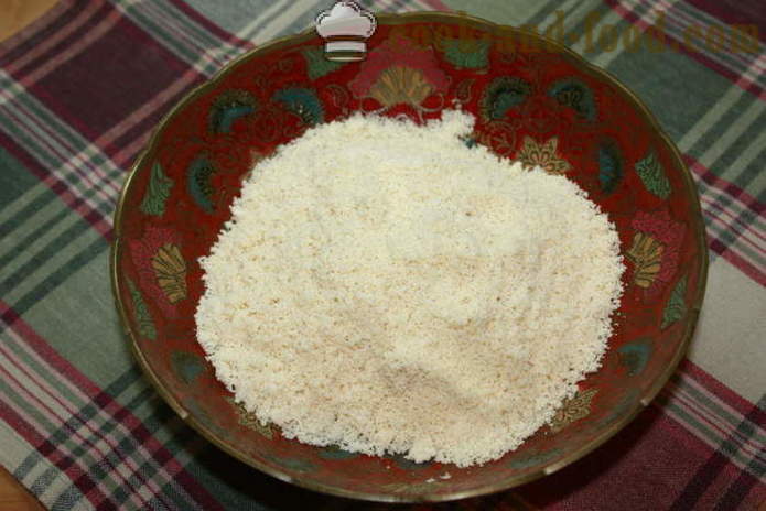 Harina de almendra - cómo hacer harina de almendra en casa, paso a paso las fotos de la receta
