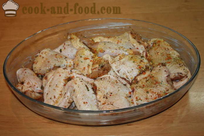 Trozos de pollo rebozados, - tan delicioso para cocinar los trozos de pollo en el horno, con un paso a paso las fotos de la receta