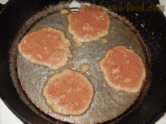 Hígado chuletas de hígado de pollo con arroz y almidón - cómo cocinar un delicioso empanadas de hígado, un paso a paso de la receta fotos