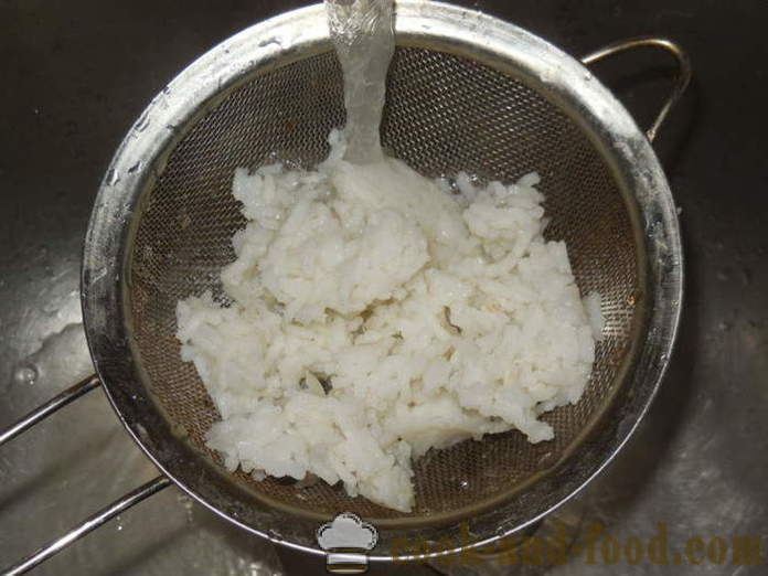 Hígado chuletas de hígado de pollo con arroz y almidón - cómo cocinar un delicioso empanadas de hígado, un paso a paso de la receta fotos