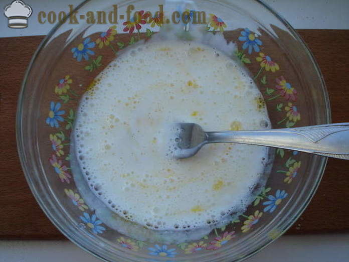 Pasta para las bolas de masa hervida al vapor en el yogur y espinacas - Cómo preparar la masa para empanadillas al vapor, con un paso a paso fotos de la receta