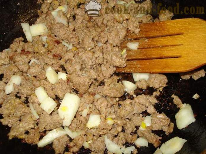 Pasta náutica con la carne picada - cómo cocinar la pasta náutica de carne picada, un paso a paso de la receta fotos