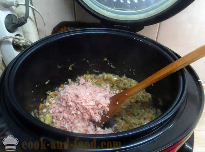 Champiñones rellenos de jamón y queso - cómo preparar champiñones rellenos en el horno, con un paso a paso las fotos de la receta