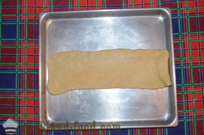 Bollos dulces - cola de cerdo con mermelada, cómo hacer magdalenas en casa, fotos paso a paso de la receta
