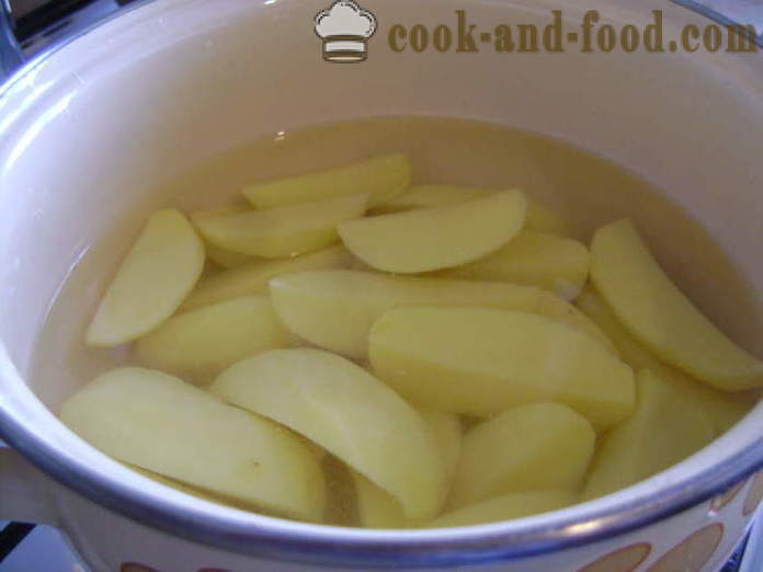 Puré de patatas con leche - cómo cocinar puré de patatas, un paso a paso de la receta fotos