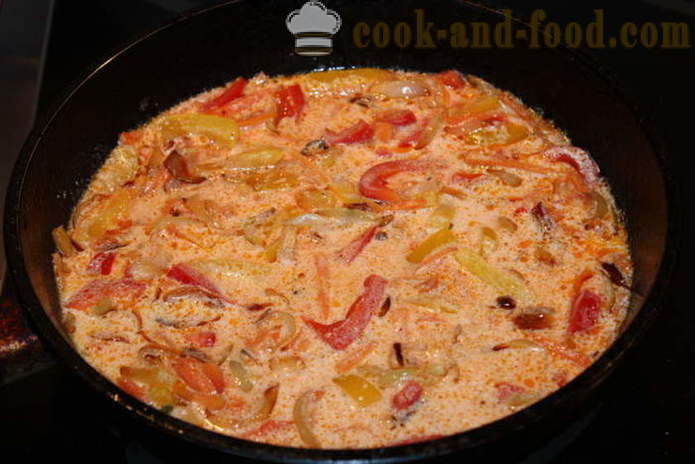 Gnocchi de queso con salsa de verduras - la forma de cocinar los ñoquis, un paso a paso de la receta fotos