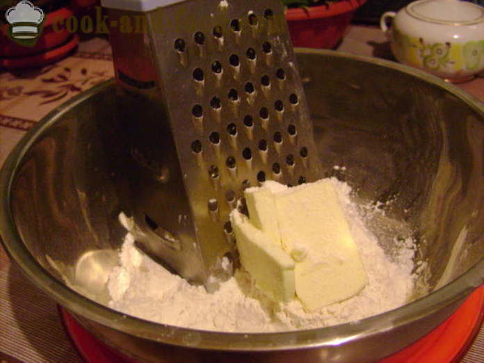 Mantequilla universal masa de levadura para las empanadas - Cómo preparar levadura torta de masa, un paso a paso fotos de la receta