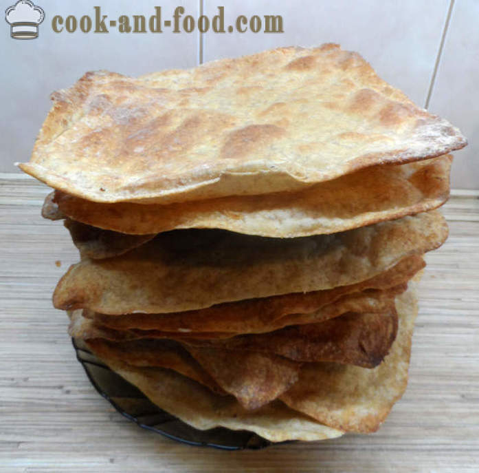 Chapati - tortas indias - cómo hacer chapatis en casa, paso a paso las fotos de la receta