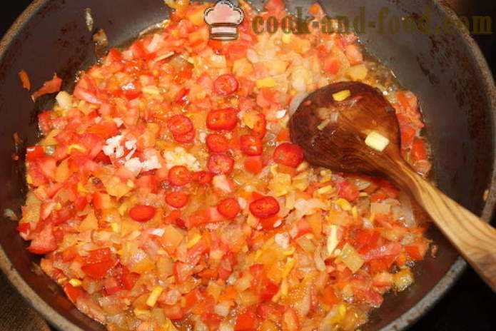 Albóndigas con arroz y salsa - cómo cocinar albóndigas con salsa y vehículos, con un paso a paso las fotos de la receta