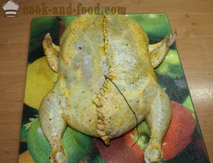 Pollo hojuelas con relleno en el horno - cómo cocinar un pollo panqueques rellenos y sin huesos, un paso a paso de la receta fotos