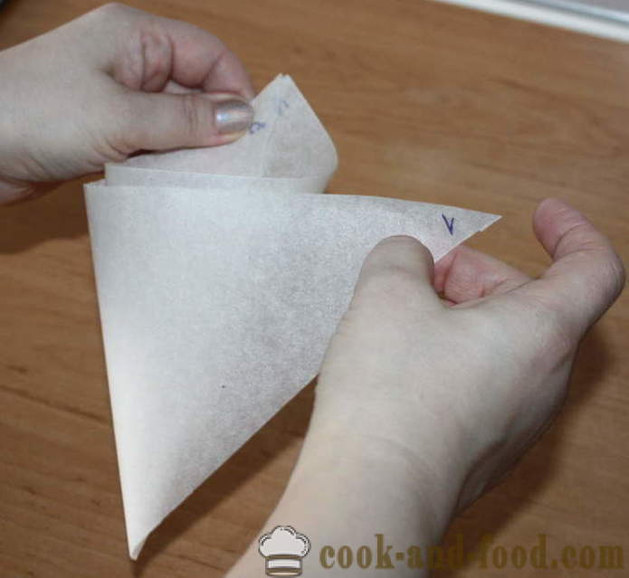 Cómo hacer una manga pastelera en casa con sus propias manos de papel