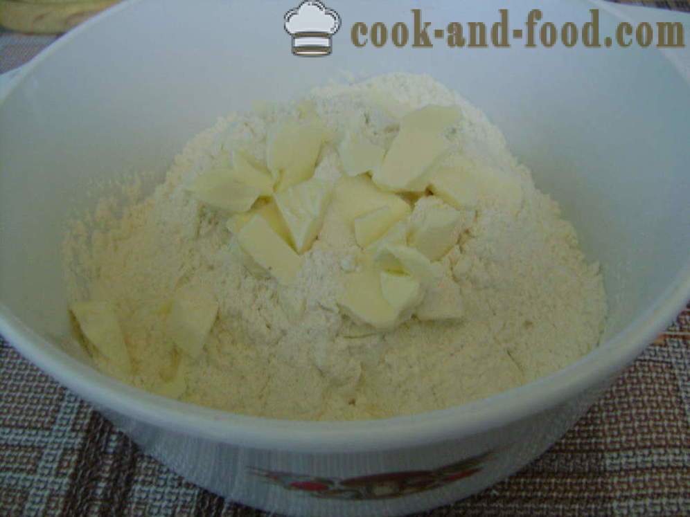 Una prueba simple para tartaletas - Cómo hacer tartaletas de masa en casa, paso a paso las fotos de la receta