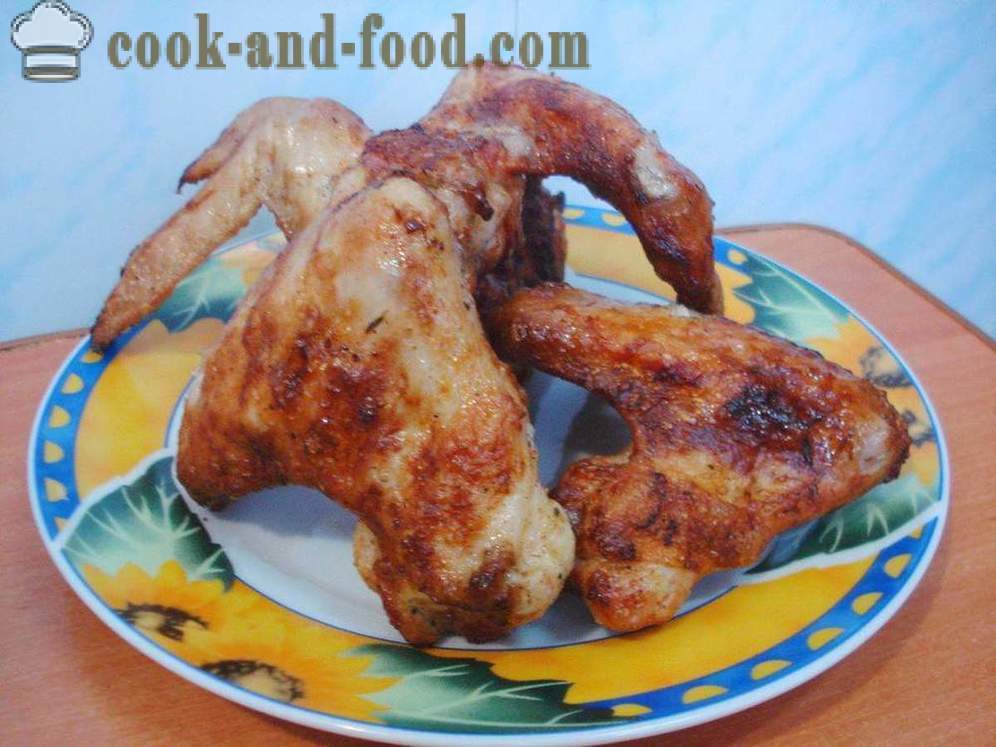 Brochetas de alitas de pollo - Cómo cocinar brochetas de alitas de pollo, un paso a paso de la receta fotos