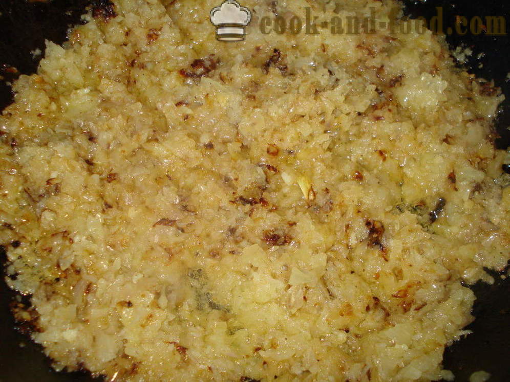 Albóndigas con patatas y cebollas - Cómo hacer albóndigas con patatas, un paso a paso de la receta fotos