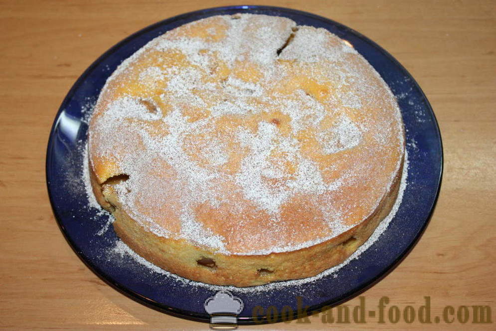 Pastel de calabaza con manzanas - cómo cocinar el pastel de manzana con calabaza y manzana, con un paso a paso las fotos de la receta