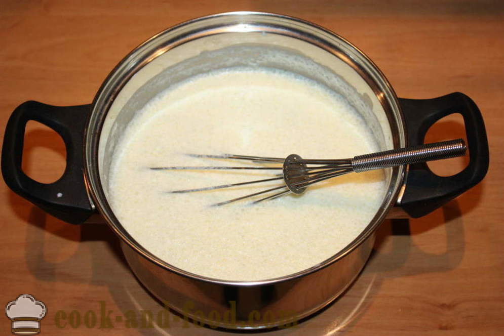 Patatas cocidas al horno con setas en salsa de crema - cómo cocinar las patatas con setas en el horno, con un paso a paso las fotos de la receta