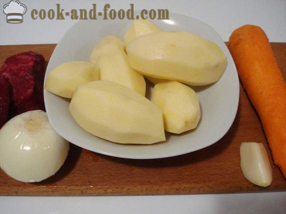 Sopa de verduras clásico - cómo cocinar sopa de verduras, un paso a paso de la receta fotos