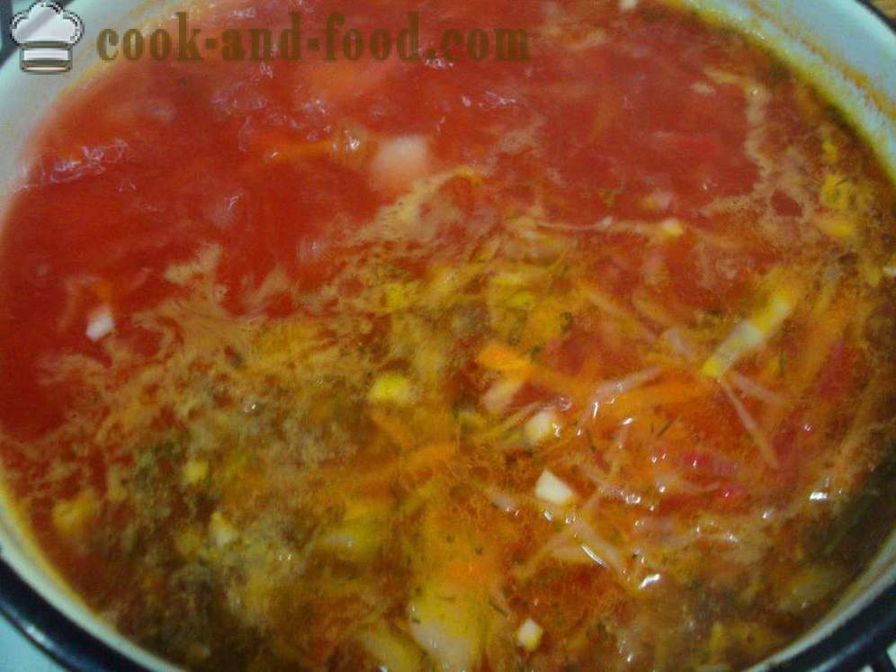 Sopa de verduras clásico - cómo cocinar sopa de verduras, un paso a paso de la receta fotos