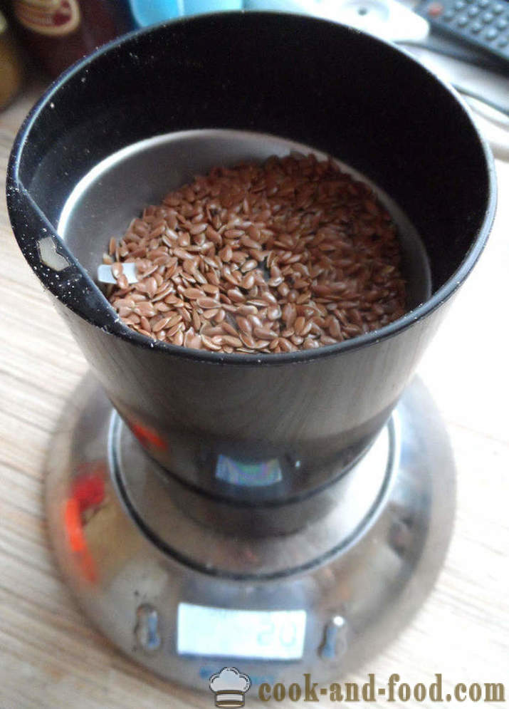 Purificación de las semillas de lino - cómo preparar las semillas de lino y comer, receta con foto