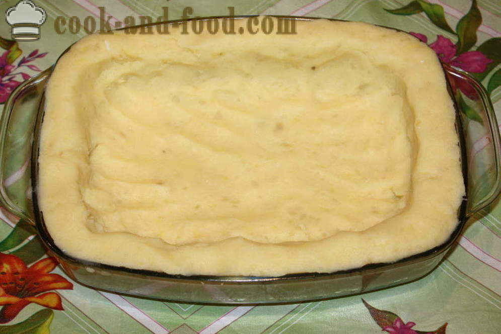 Cazuela de patatas con carne - cómo hacer una cazuela de patatas con carne picada, un paso a paso de la receta fotos