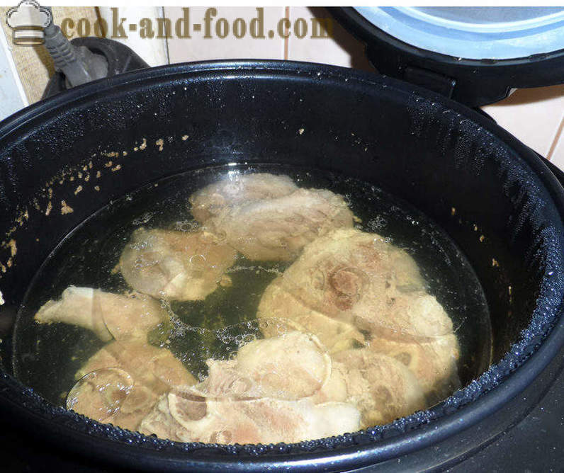 Shourpa sopa en casa - cómo cocinar Shurpa en casa, paso a paso las fotos de la receta