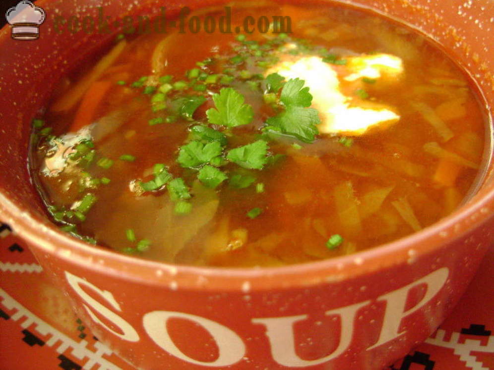 Sopa de verduras con setas y habas - cómo cocinar sopa con setas, un paso a paso de la receta fotos